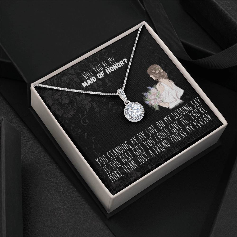 Maid of honor necklace, maid of honor proposal, bridesmaids proposal, wedding gift, wedding gift ideas, wedding necklaces, gift for maid of honor, MOH gifts, necklaces for bridesmaids