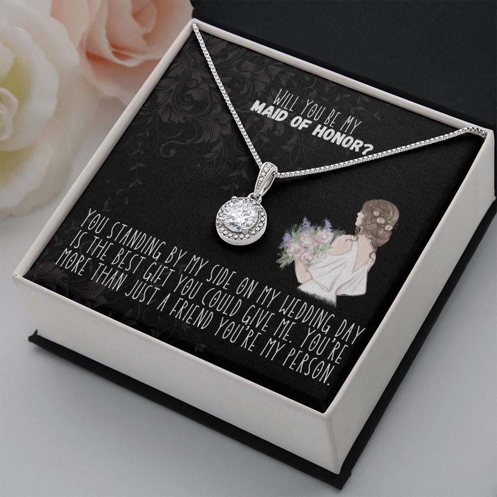 Maid of honor necklace, maid of honor proposal, bridesmaids proposal, wedding gift, wedding gift ideas, wedding necklaces, gift for maid of honor, MOH gifts, necklaces for bridesmaids