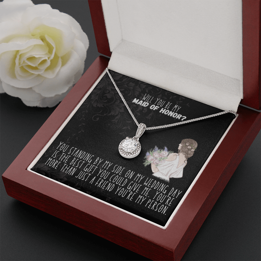 Maid of honor necklace, maid of honor proposal, bridesmaids proposal, wedding gift, wedding gift ideas, wedding necklaces, gift for maid of honor, MOH gifts, necklaces for bridesmaids