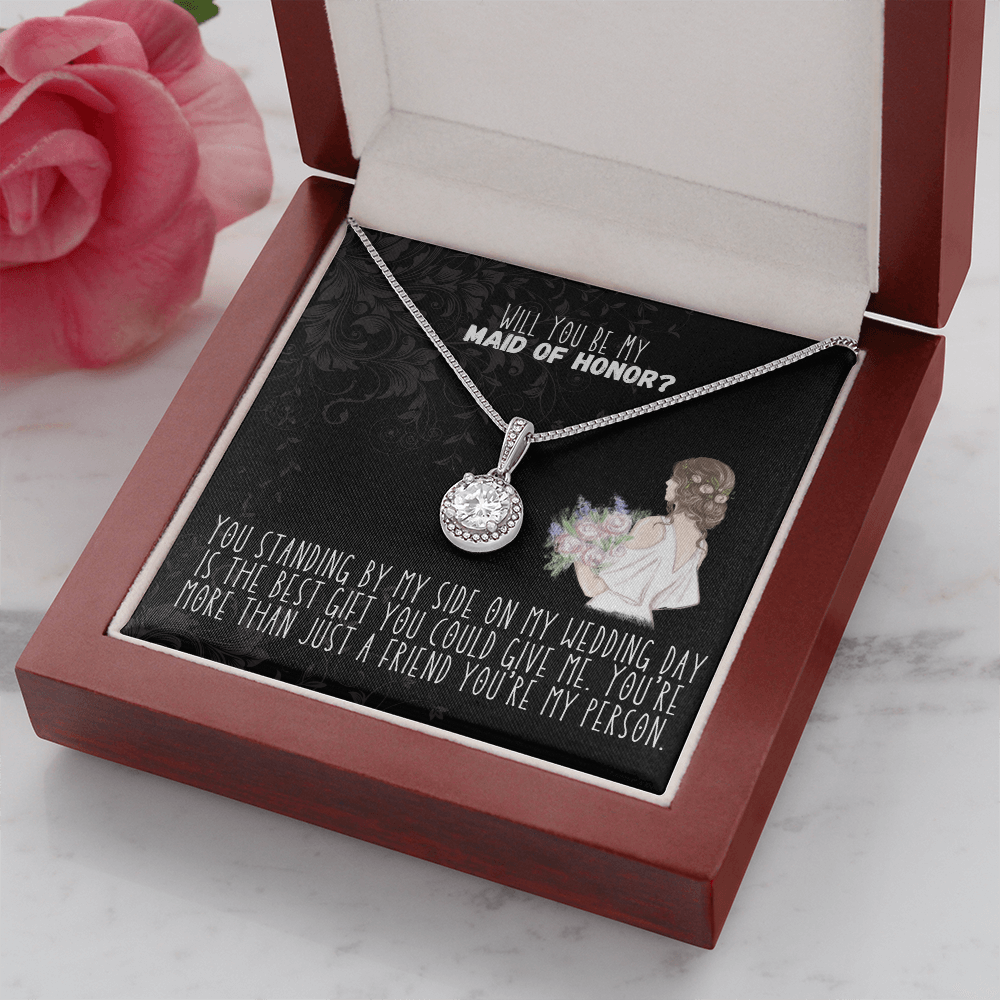 Maid of honor necklace, maid of honor proposal, bridesmaids proposal, wedding gift, wedding gift ideas, wedding necklaces, gift for maid of honor, MOH gifts, necklaces for bridesmaids