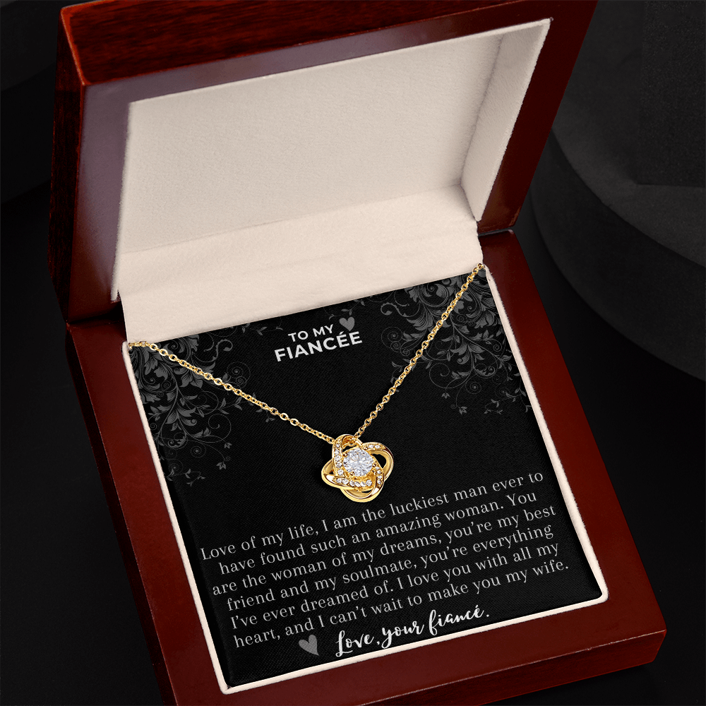 To My Fiancée, wedding gifts, bride necklace, to my bride, soon to be wife, future wife, thoughtful gifts, wedding gift, wedding day, weddings, from groom